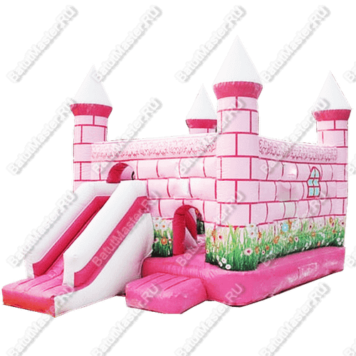 Коммерческий надувной батут "Замок принцессы"