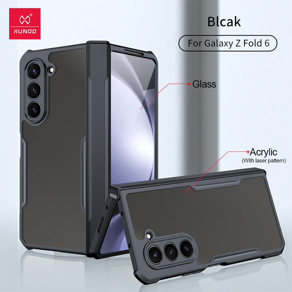 Чехол на Samsung Galaxy Z Fold 6 противоударный с усиленными углами XUNDD