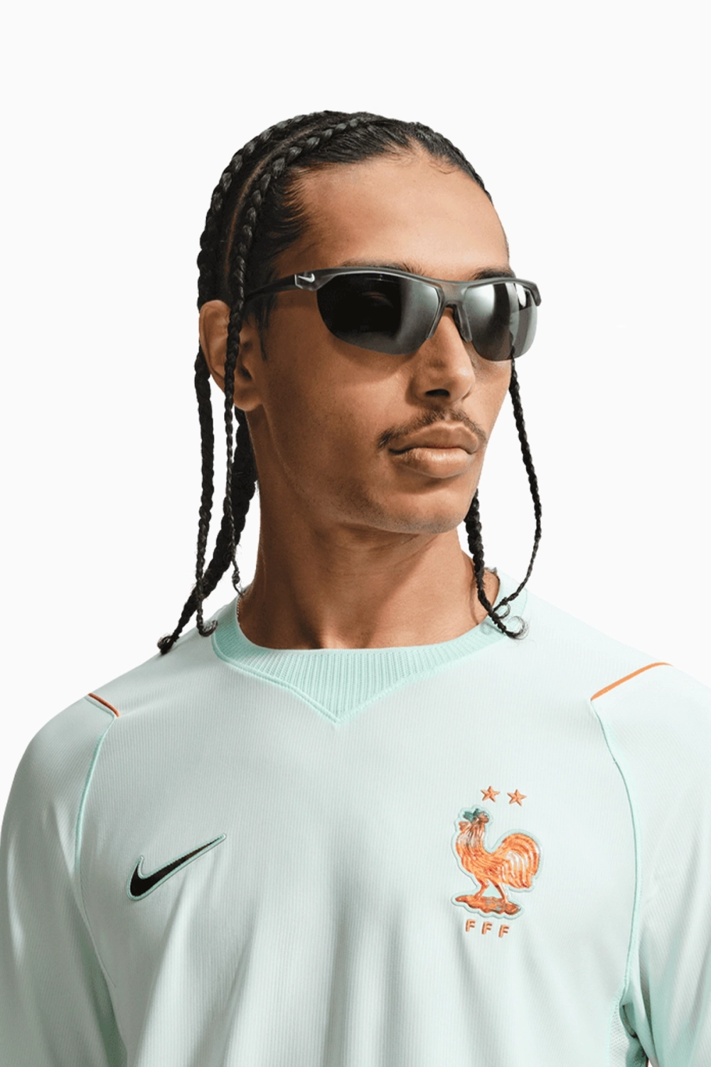 Футболка Nike France 2026 Away Stadium - бирюзовый