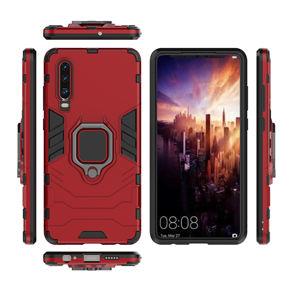 Противоударный чехол с кольцом Panther Case для Huawei P30