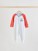 Комбинезон / Cлип для малышей Next F35-909, 3 шт., Молоный, Голубой, Серый