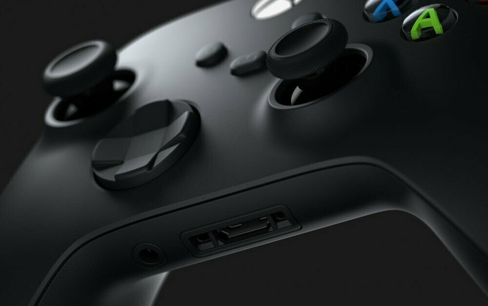 Геймпад Беспроводной Bluetooth Xbox Series Microsoft Black, Черный