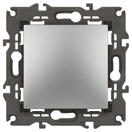 Переключатель перекрестный ЭРА Elegance 14-1108-03 10АХ-250В, IP20, алюминий