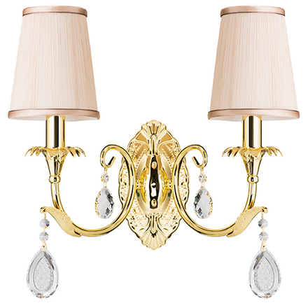 691622 Бра CAPPA 2x40W E14 ЗОЛОТО