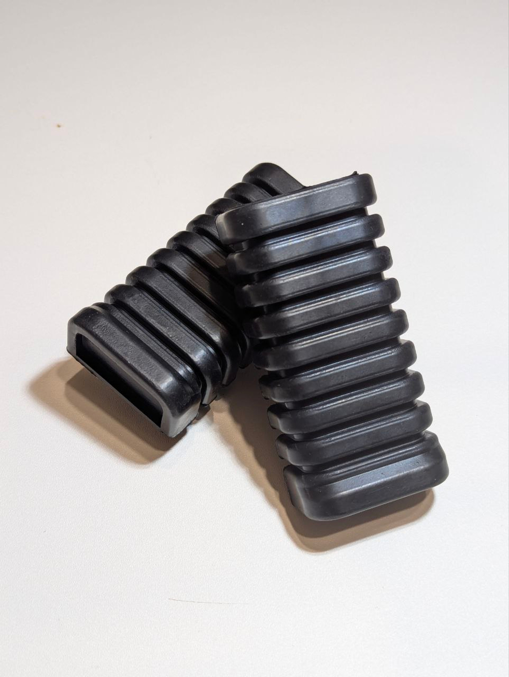 Резинки подножек педалей водителя для мопеда Альфа, Дельта