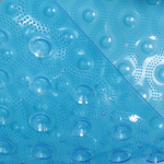 Коврик для ванной, антискольз, 0.37х0.66 м, ПВХ, голуб, Волна, Y300