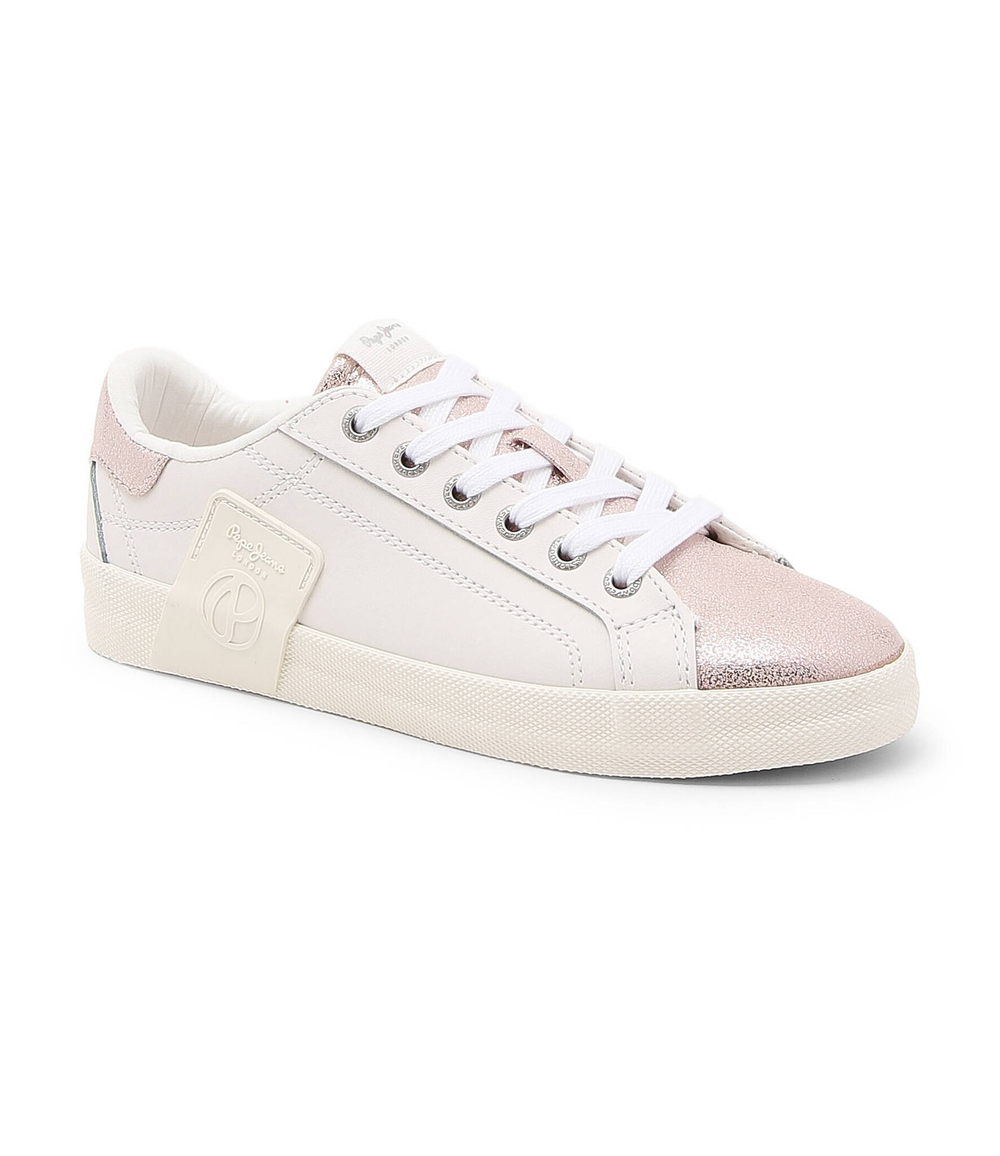 Кожаные кроссовки kioto win Pepe Jeans London - белый(PLS31303)