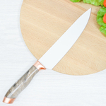 Набор ножей 6 предметов с ножницами на подставке, BZ-70JM