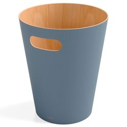 Корзина для мусора Woodrow, 7,5 л, серо-голубая