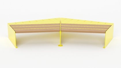 Скамья-вазон Модуль 6 SK00355