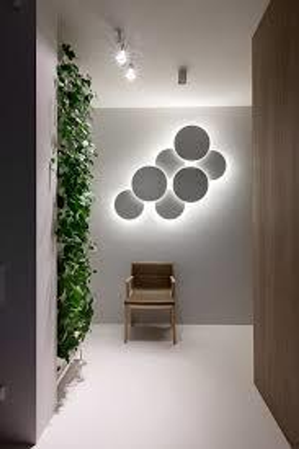 Wall design lamp Puck by Vibia (2 lampshade )