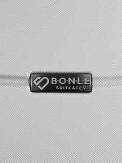 Чемодан Bonle размер S Серебристый