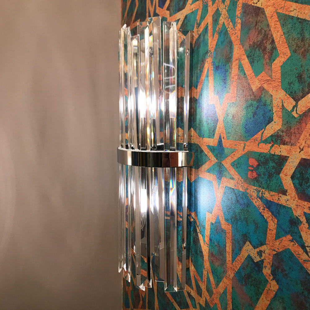 Бра Cloyd MILLOM-A W2 / выс. 45 см - хром (арт.20193)