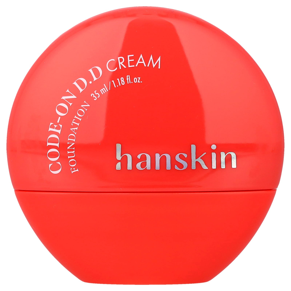 Hanskin, Code-On DD Cream, тональный крем, 23N натуральный бежевый, 35 мл (1,18 жидк. унции)