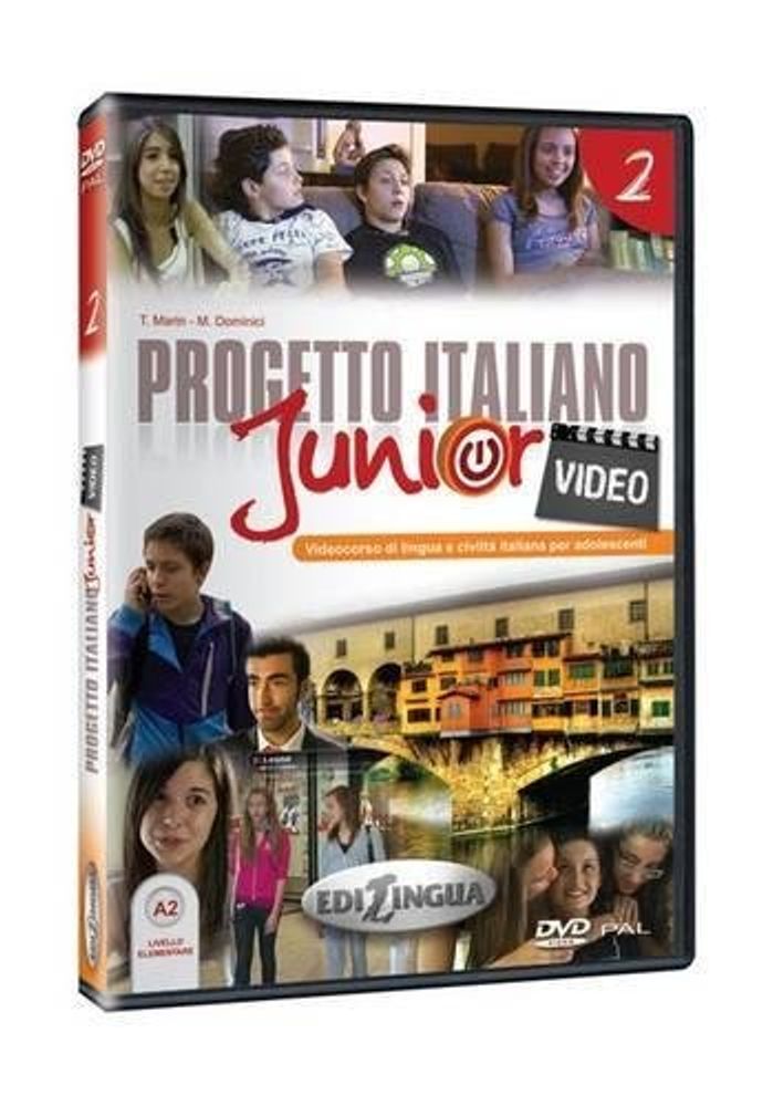 Progetto italiano Junior Video 2 – DVD (PAL) ***