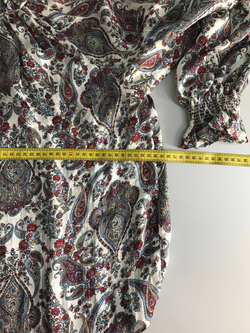 Блузка для модного образа, визуально на 48 размер