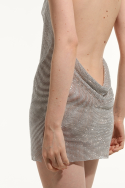 Платье в стразах