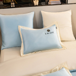 Комплект постельного белья Сатин-Шелк Я IN LOVE на резинке LVR008