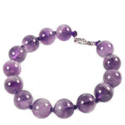 Браслет "Келли 12" аметист светлый