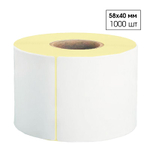 Этикетки полипропиленовые 58х40 мм (1000 шт/рулон)