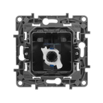 Розетка компьютерная RJ45 категория 6 UTP антрацит ETIKA Legrand