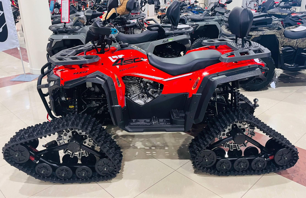 Квадроцикл (комплект для сборки) Explorer 450 Deluxe 4х4 EPS Красный (RR)