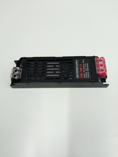 Блок питания 100Вт, 12В, 8,3А, IP20 черный