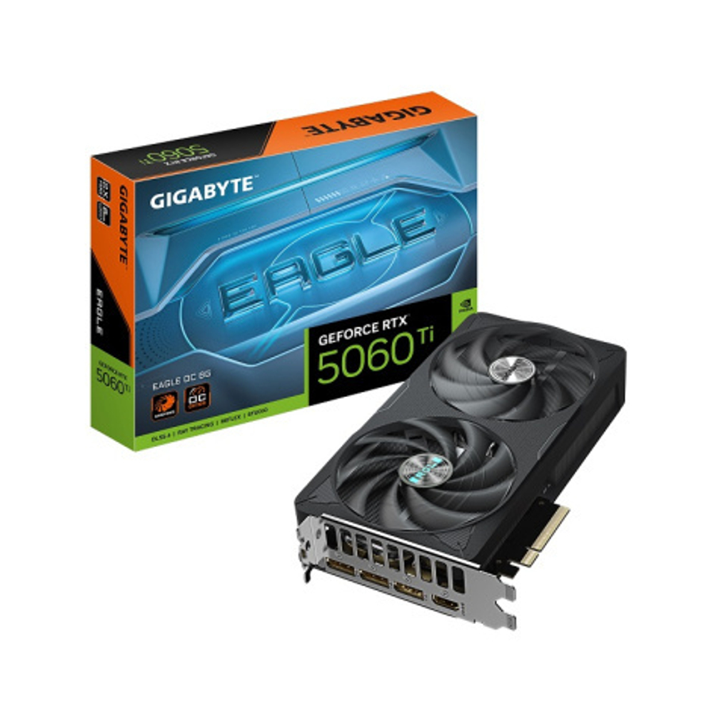 Видеокарта GIGABYTE GeForce RTX 5060 TI EAGLE OC (GV-N506TEAGLE OC-8GD)