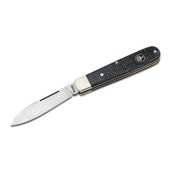 Boker BK114943 Barlow Prime Jute Micarta Black - складной, рук-ть микарта, клинок O1