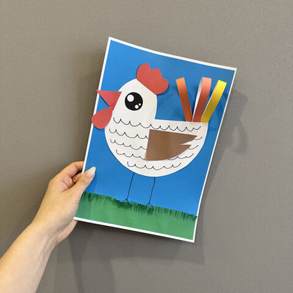 Поделка "Курочка"