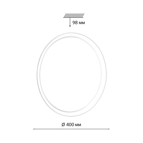 Настенно-потолочный светильник Sonex JOLLY 7776/DLN