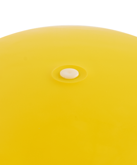 Фитбол детский с ручкой GB-411 антивзрыв, 650 гр, желтый, 55 см