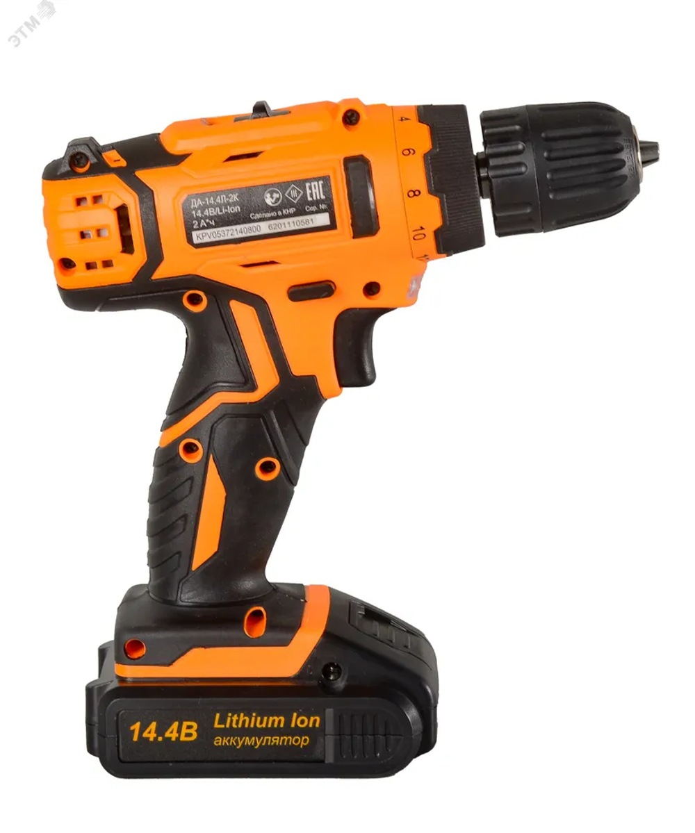 Дрель-шуруповерт Вихрь аккумуляторная ДА-14,4Л-2К (2,0 А/ч)