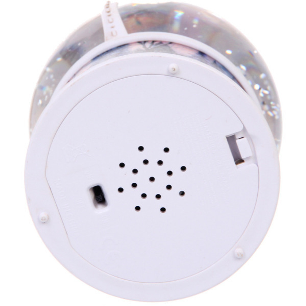 Сувенир с подсветкой «Сказочные друзья» 10*10*16 см, 8 мелодий, подсветка, эффект снегопада (работает от 3*ААА, USB)