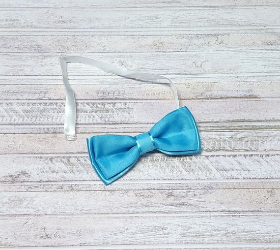 Галстук бабочка классика, лайм глянец