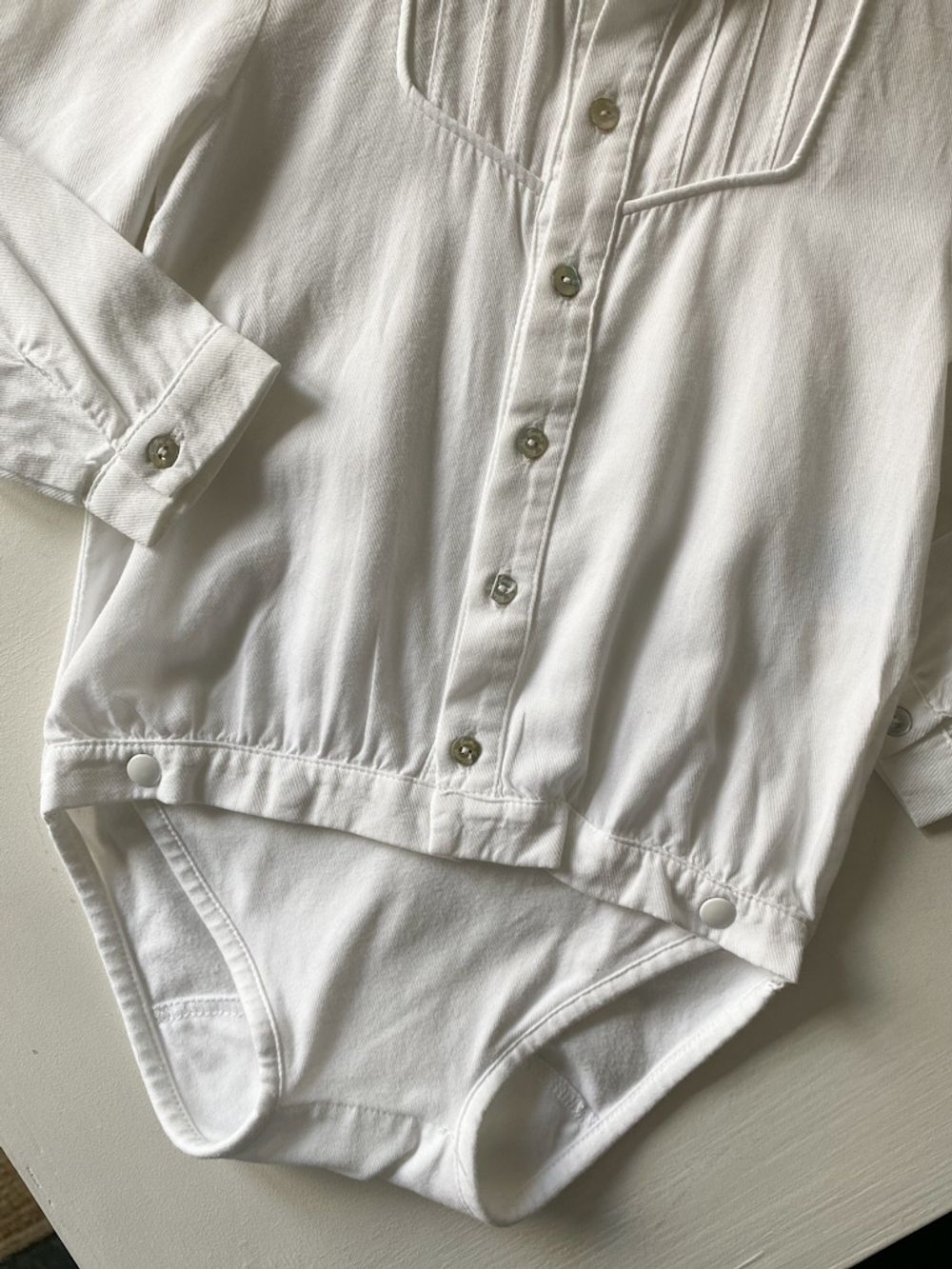 Хлопковая рубашка-боди Tartine et Chocolat, 86