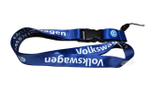 Volkswagen (Синий) / Брелок, шнурок для ключей на шею Volkswagen (Фольксваген), ланъярд, крафт, синий (1 шт)