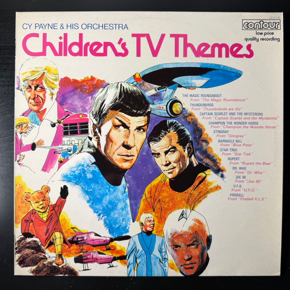 Cy Payne & His Orchestra ‎– Children's TV Themes (Англия 1972г.)
