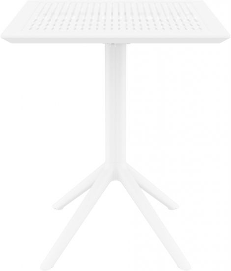 Стол пластиковый складной Sky Folding Table 60 белый Siesta Contract Турция