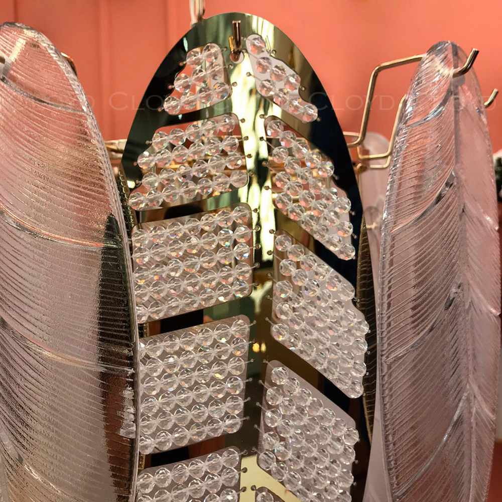 Люстра Cloyd SINAY C7 / Ø45 см - золото (арт.10970)