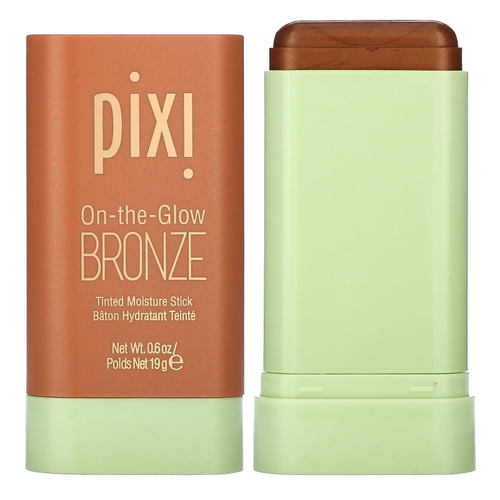 Pixi Beauty, On-the-Glow, увлажняющий бронзер в стике, оттенок темный, 19 г (0,6 унции)