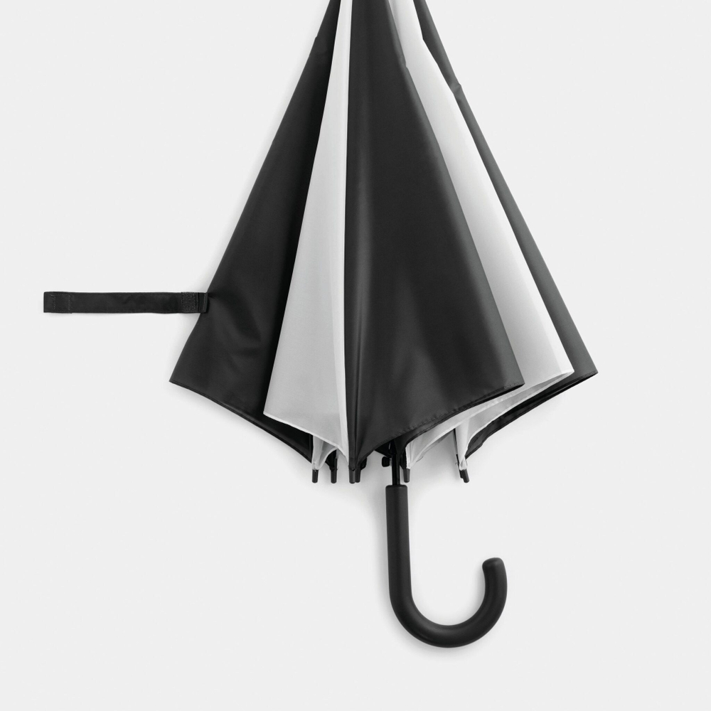 Зонтик- трость DISCO & DANCE Чёрный/Красный