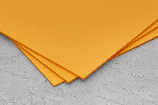 Kydex Carbon (orange) 2,03мм, лист 300x200мм