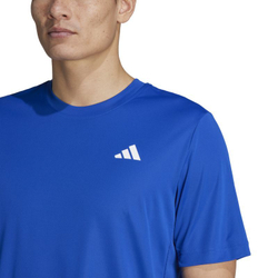 Теннисная футболка Adidas Club 3-Stripes T-Shirt - Blue
