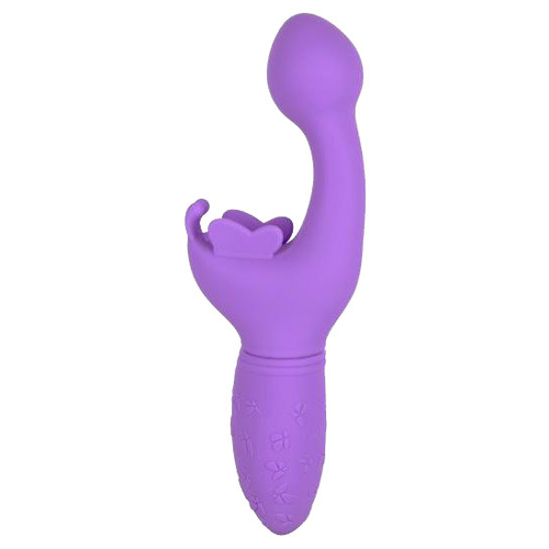 Фиолетовый вибратор-кролик 19см California Exotic Novelties Rechargeable Butterfly Kiss SE-0783-15-3