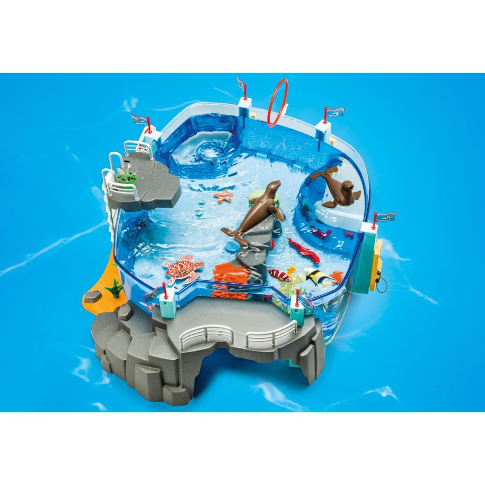 Playmobil - Океанариум Family Fun с бассейном для пингвинов 70537 / артикул   70537  / GTIN 4008789705372
