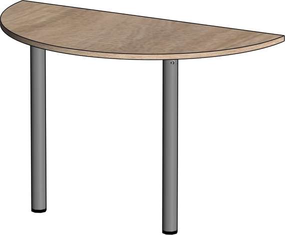 Стол приставной Стандарт Про дуб сонома