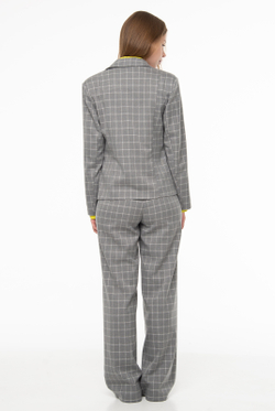 Жакет женский 4547зпа, клетка #406Кн044547зпа