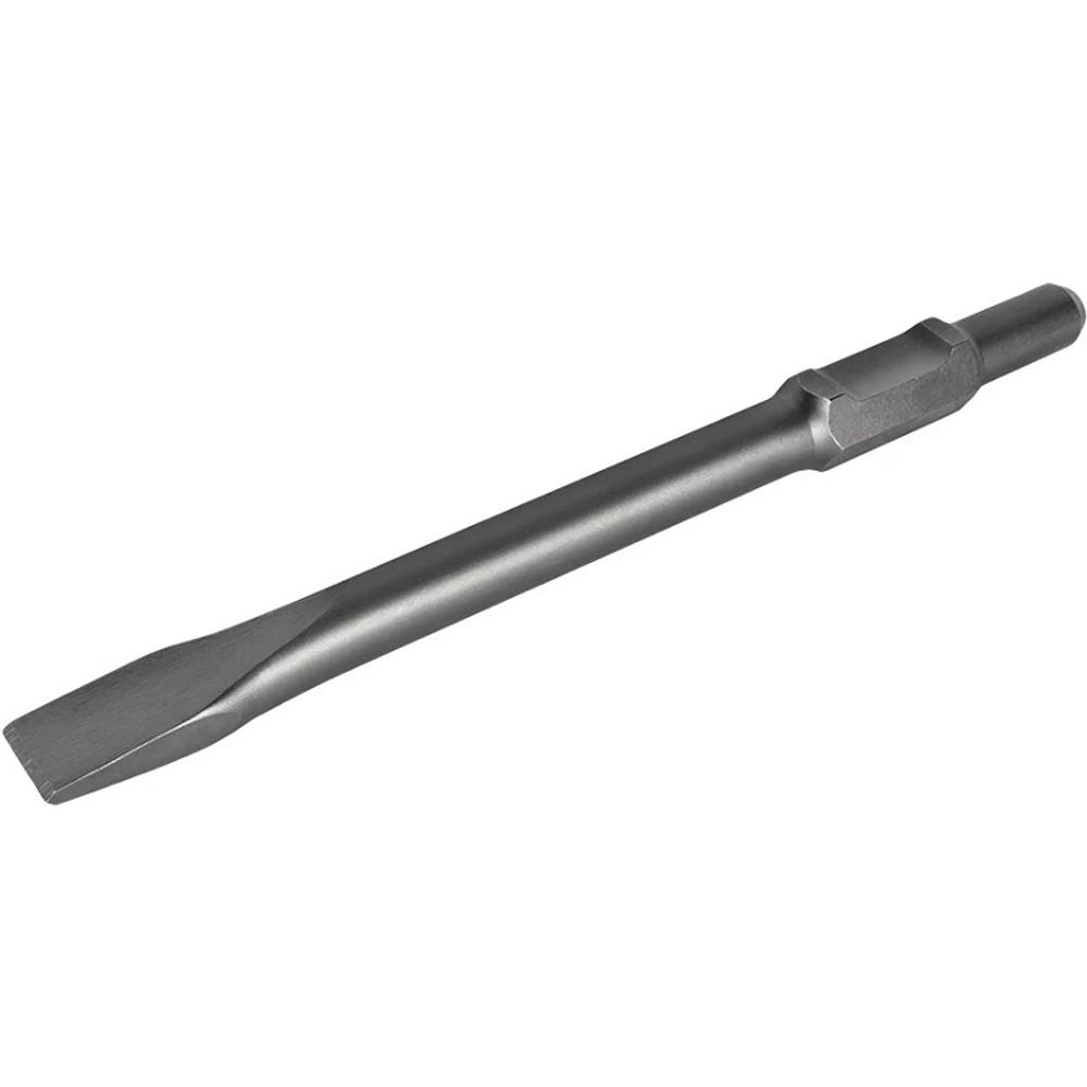 Зубило по бетону 35x400 мм HEX30 плоское серия Эксперт ПРАКТИКА