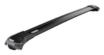 Багажник на рейлинги THULE WingBar Edge S черного цвета (9581-2)